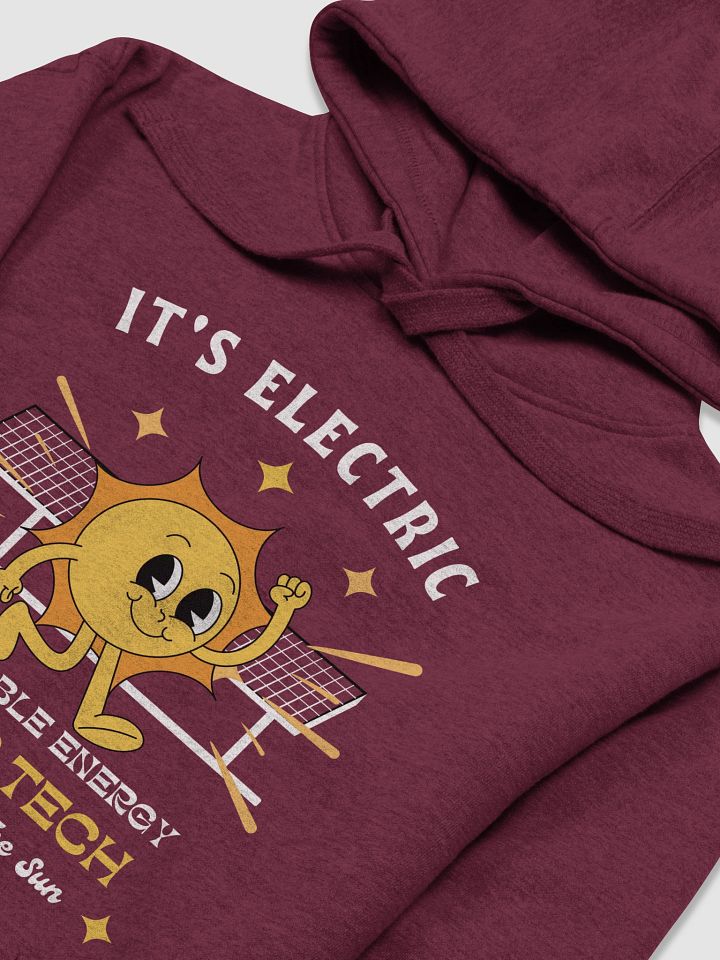 Powered by Solar Hoodie product image (1)
