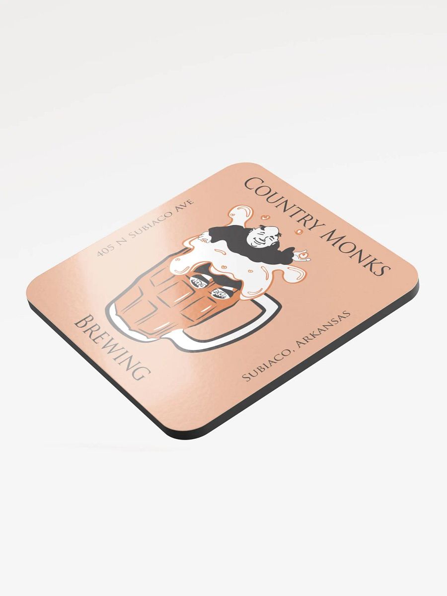 Country Monks Brewing Floating Monk Coaster product image (3)