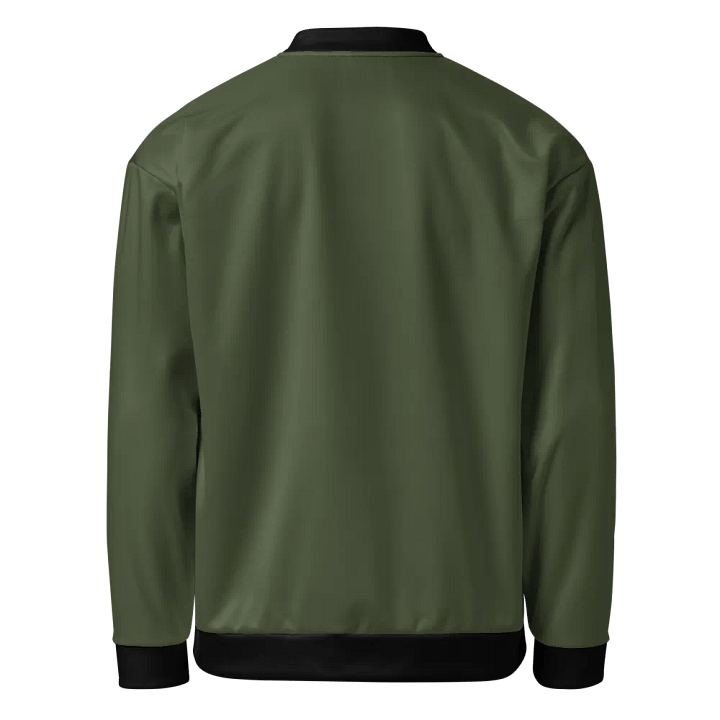 Olive Green Women's Bomber Jacket product image (2)