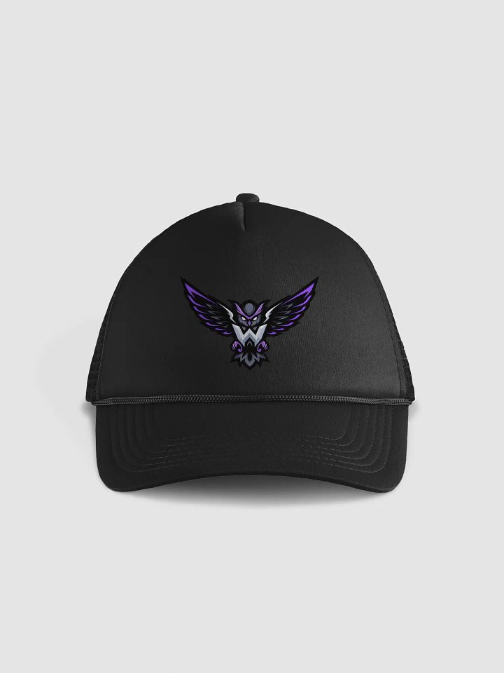 Glowing Owl Foam Trucker Hat product image (1)