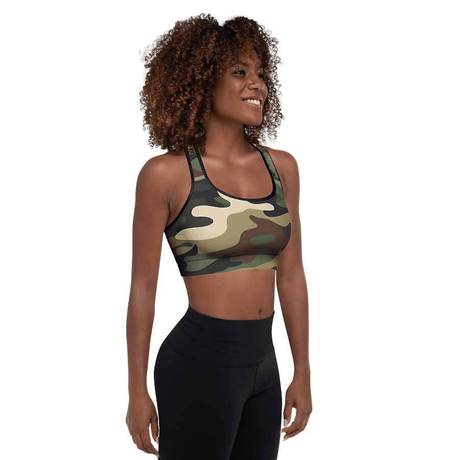 Padded Sports Bra camo product image (6)