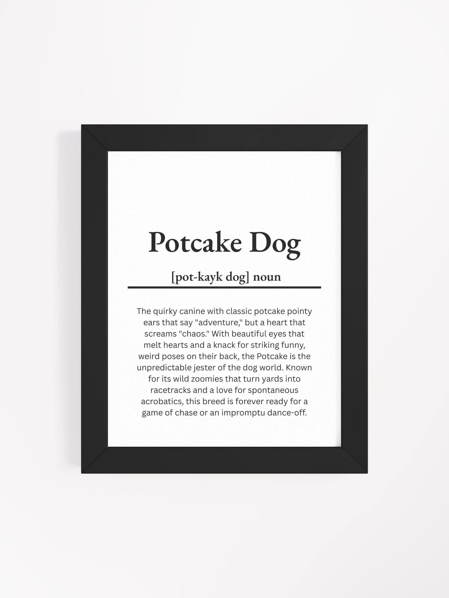 Potcake Dog Definition Print product image (34)