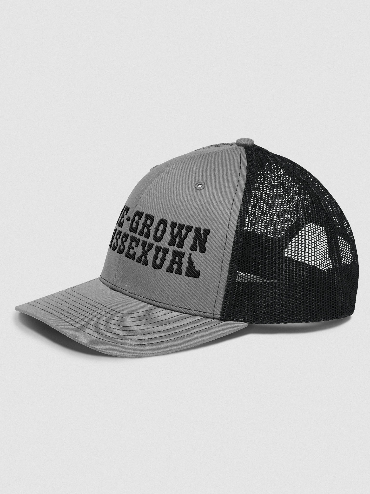 "HOME-GROWN TRANSSEXUAL" light hat product image (2)