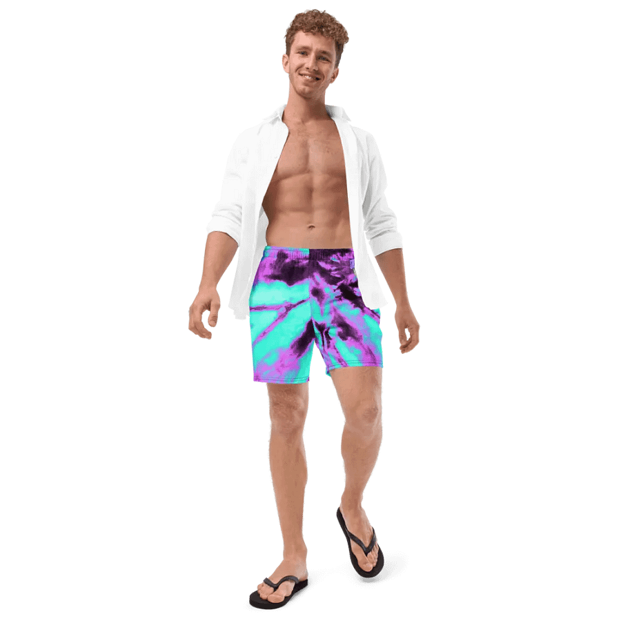STRAIGHT VIBIN TIEDYE4 SWIM SHORTS product image (11)