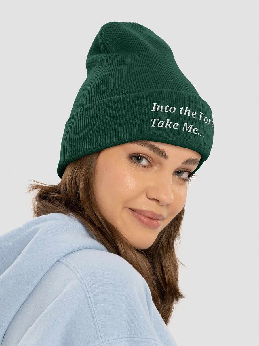 The Stairs in the Woods Tagline Cuffed Beanie product image (29)
