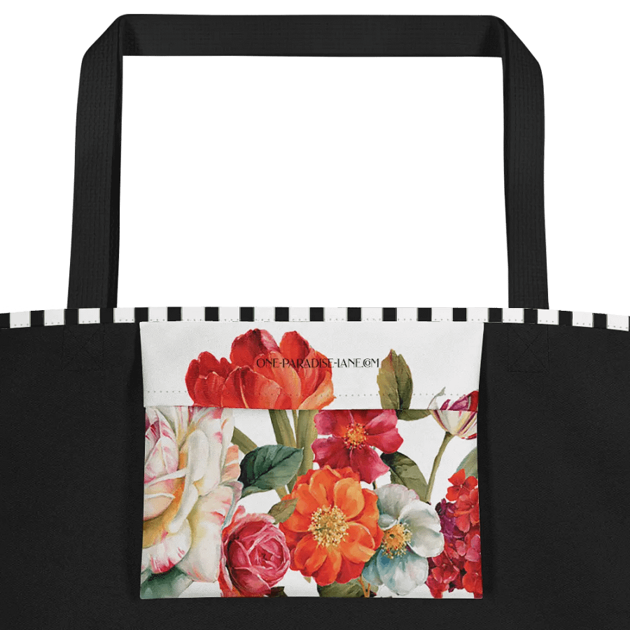 Floral Garden Delight All-Over Tote Bag product image (4)
