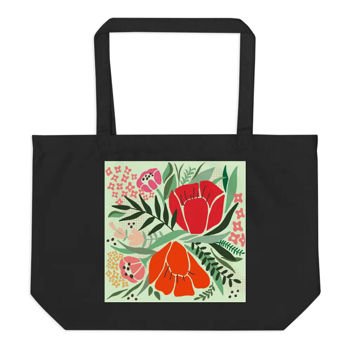 Bold Blooms Eco Tote product image (3)