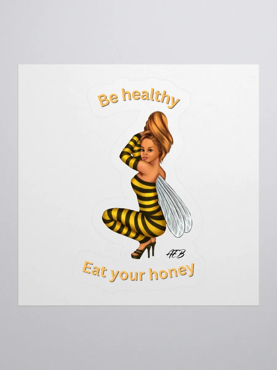 Bee Healthy Kiss Cut Stickers product image (5)