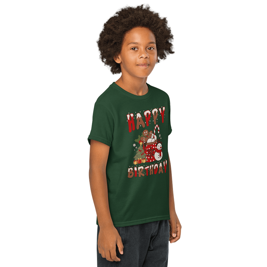 Happy Birthday (Christmas) T-Shirt For Kids product image (4)