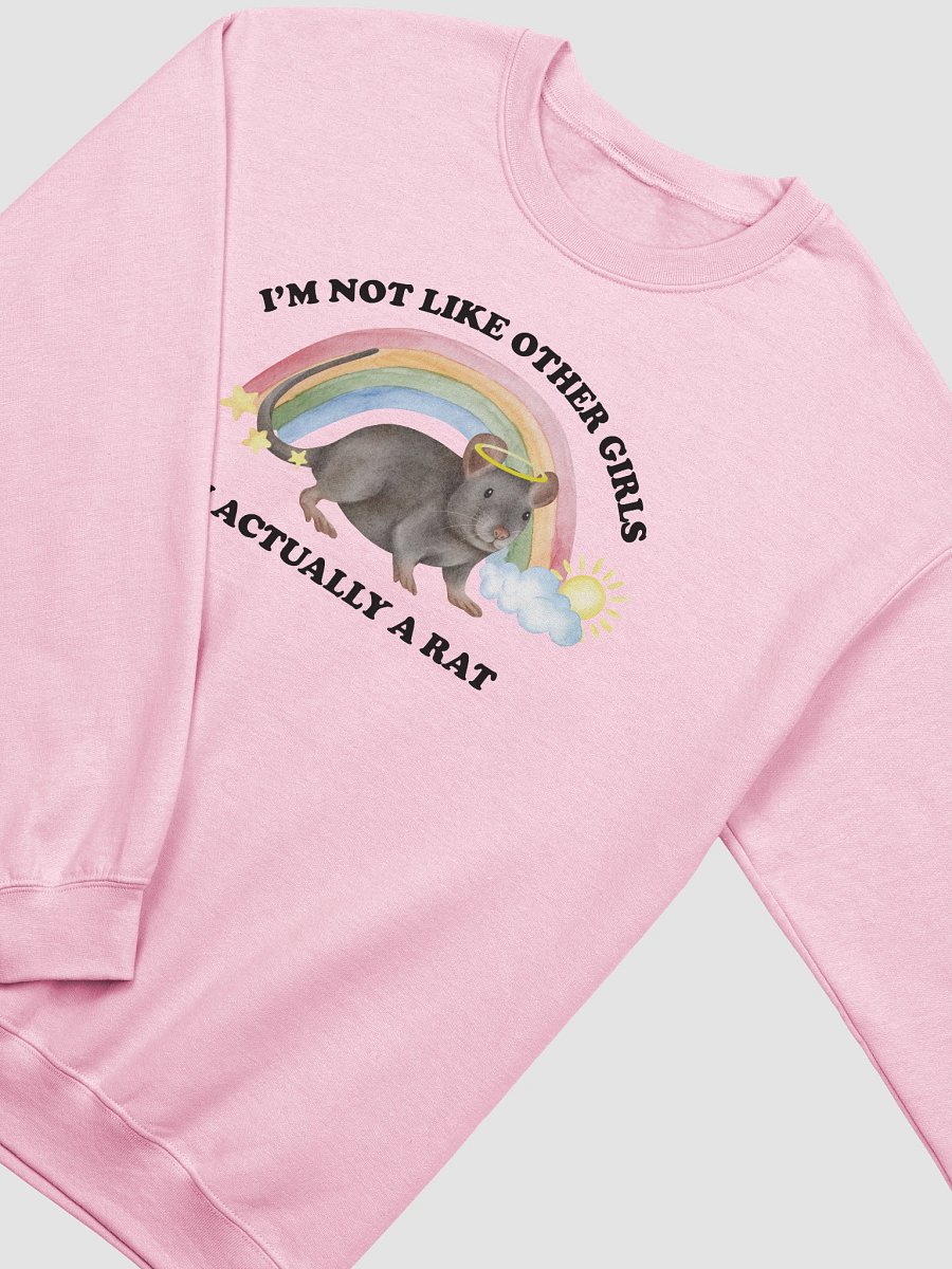 Actually a rat Crewneck product image (14)