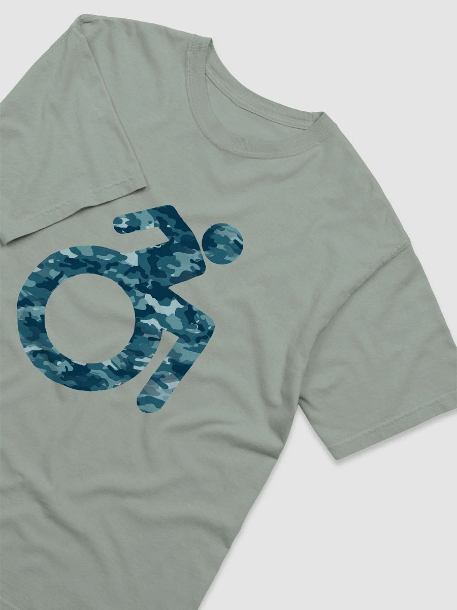 Wheelie, Blue Camo T-Shirt product image (3)