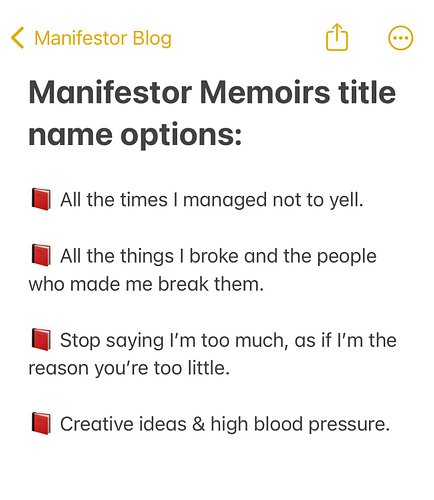 An angry memoir. 

#humandesign #humandesignmanifestor