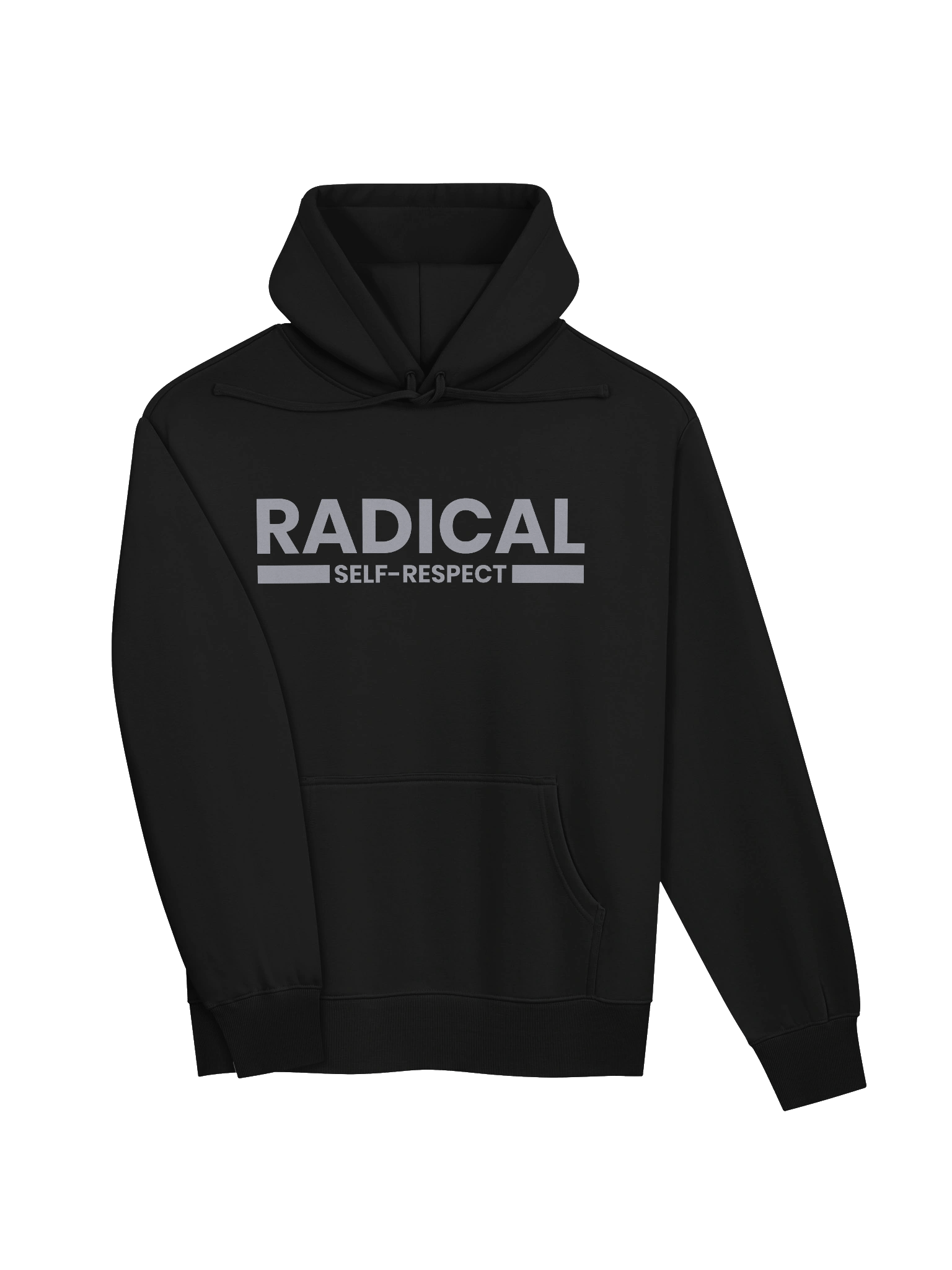 Radical Self-Respect Heavy Hoodie (Steel Gray) product image (3)