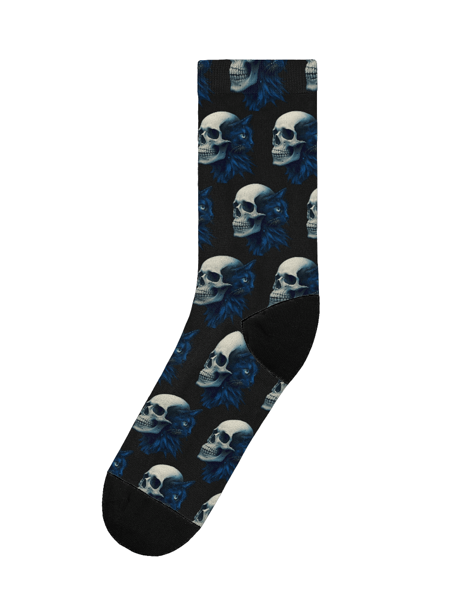 SkullCat Fusion Crew Socks product image (1)
