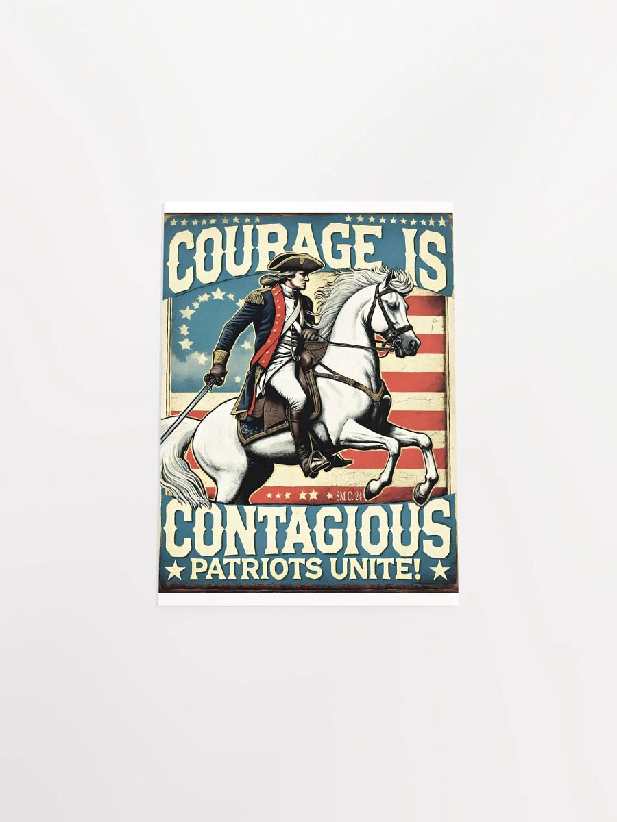 Courageous Patriots Matte Poster product image (14)