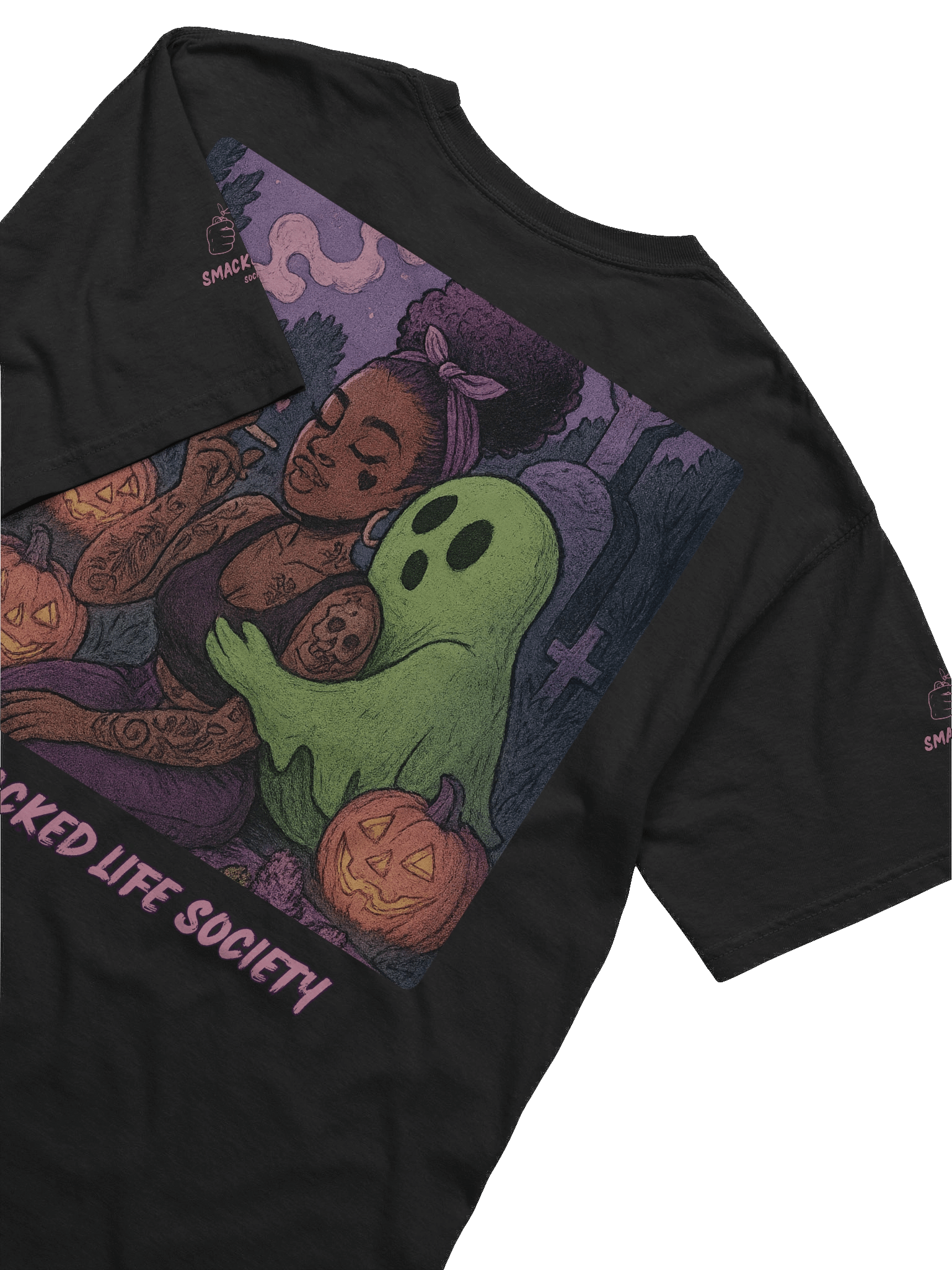 Smacked on Boo – Haunted Love Unisex T-Shirt product image (27)