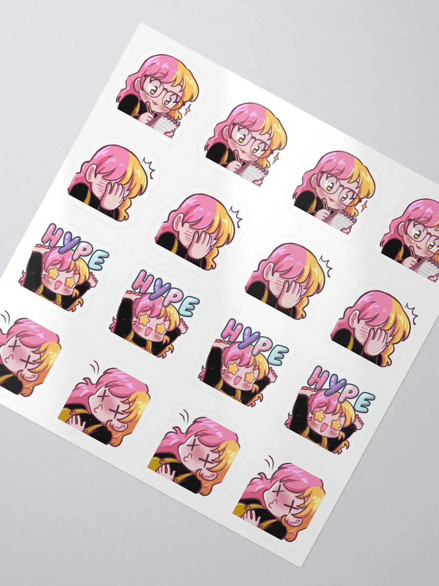 Emote Sticker Sheet - Option 3 product image (1)