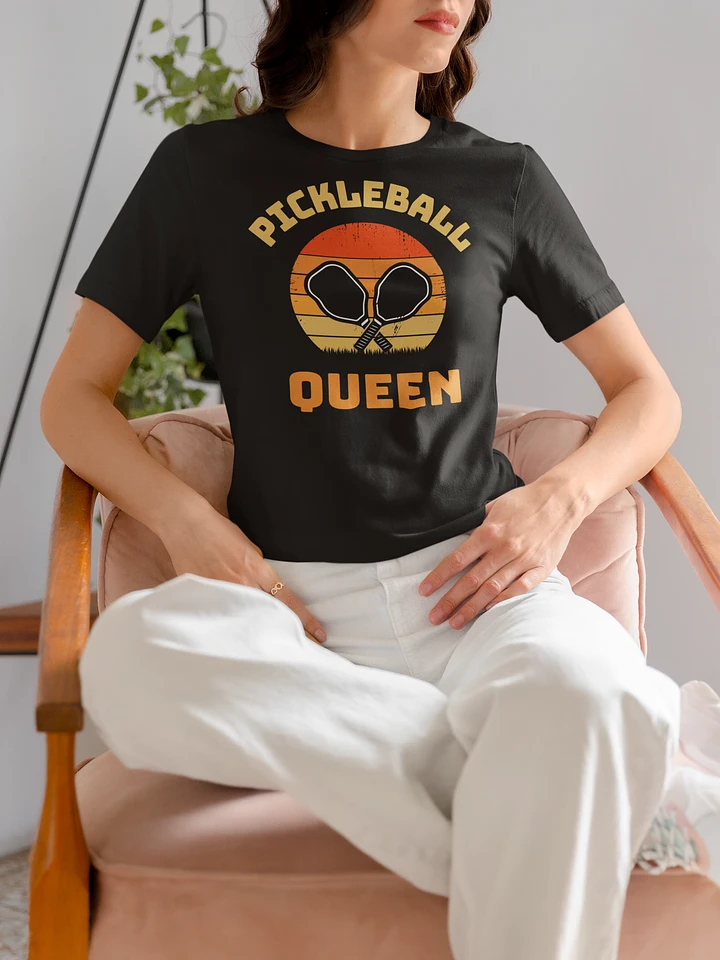 Pickleball Queen Illustrated T-Shirt product image (1)