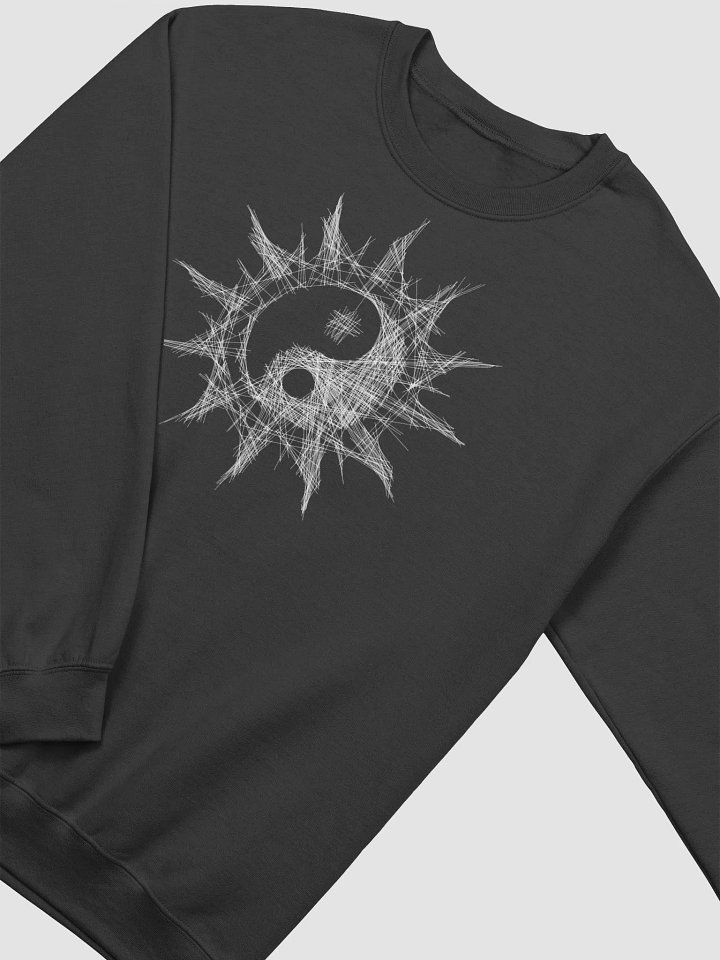 Mystic Sun Tee Gildan Classic- White Celestial Yin-Yang Design product image (2)