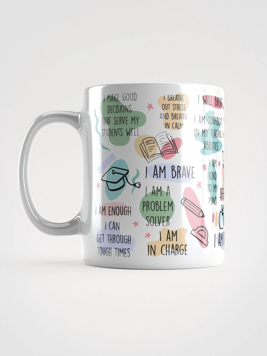 Teacher Daily Affirmations Mug, 11 oz. product image (9)