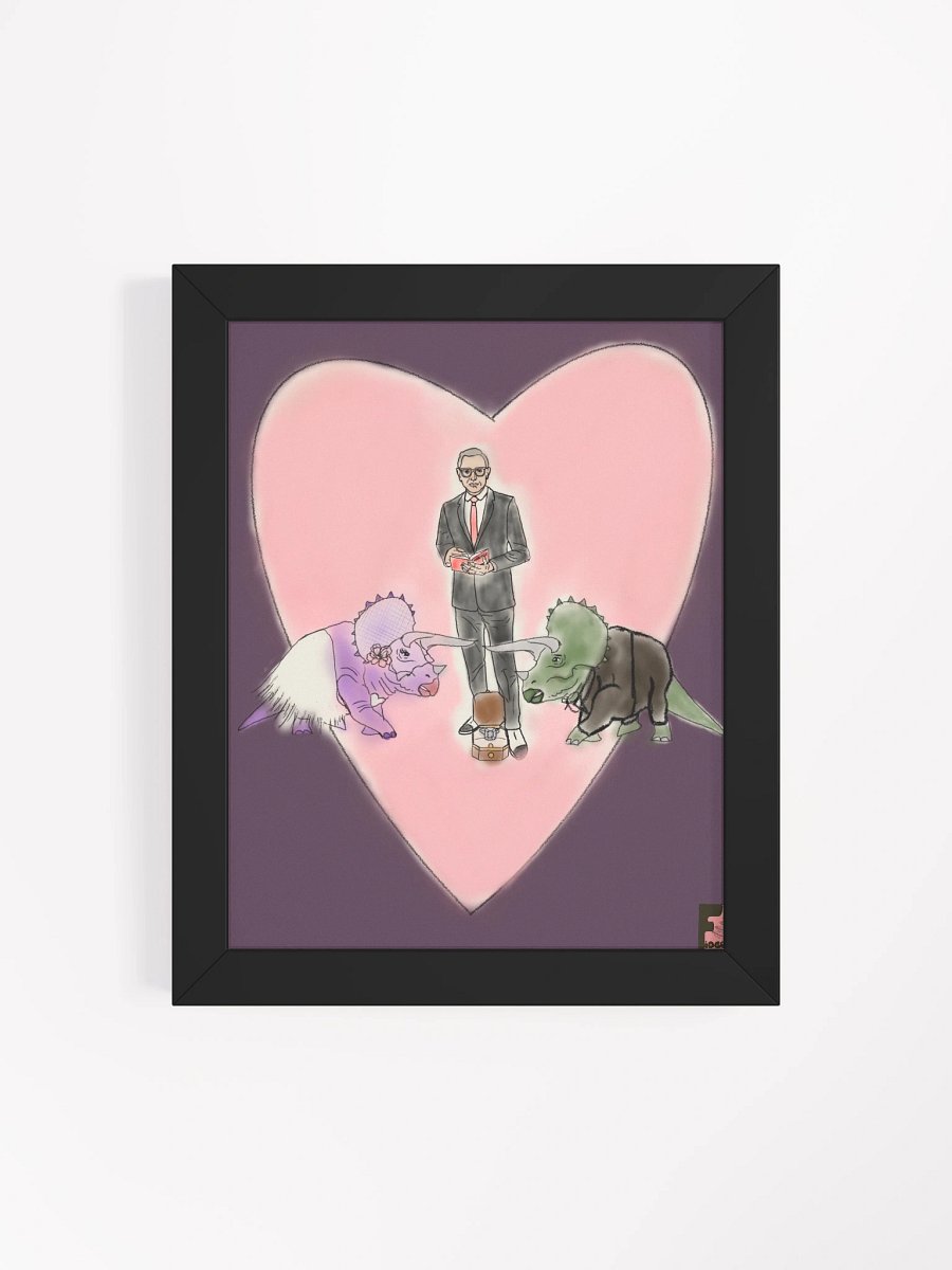 "Jurassic Park Wedding" Framed Poster Print product image (4)