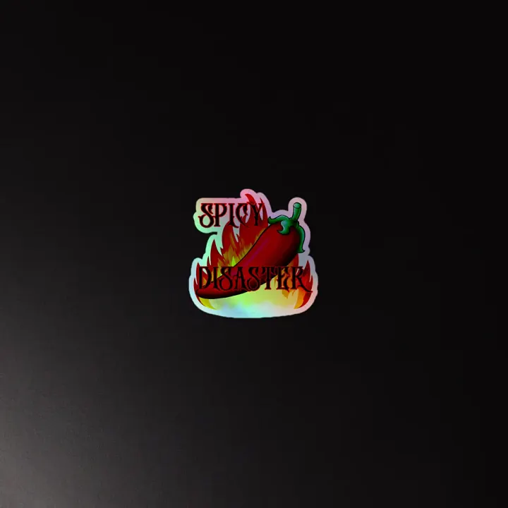 spicy disaster sticker product image (2)