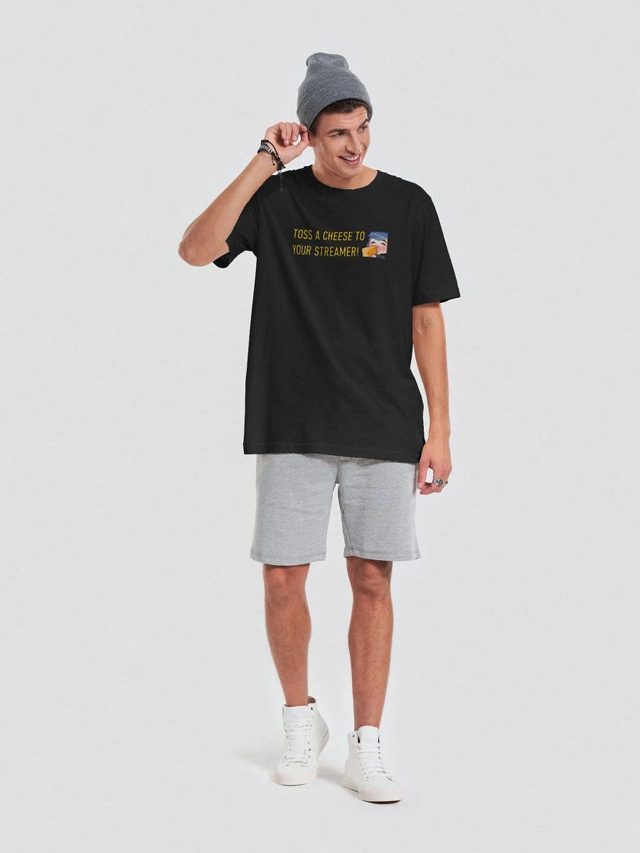 Toss a cheese to your streamer T-shirt product image (3)