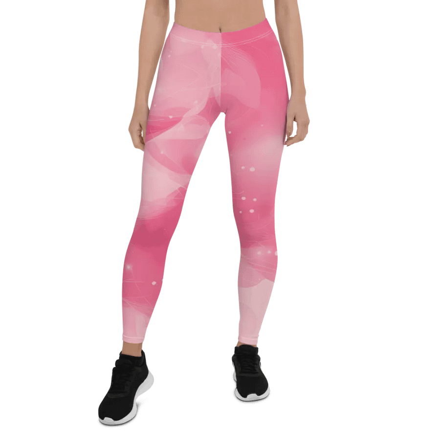 Galaxy Rose Yoga Leggings product image (1)
