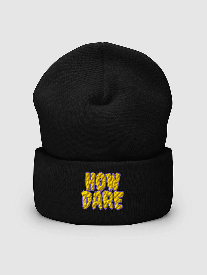 [Darhk Merch] Cuffed Beanie product image (1)