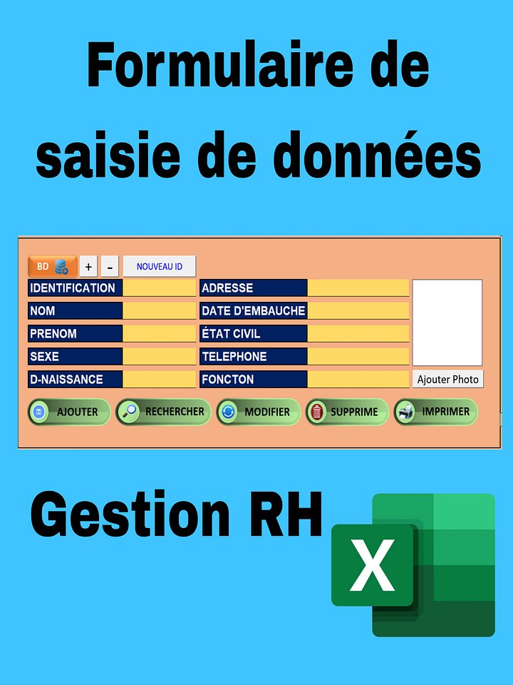 Formulaire de Gestion des Employés product image (1)