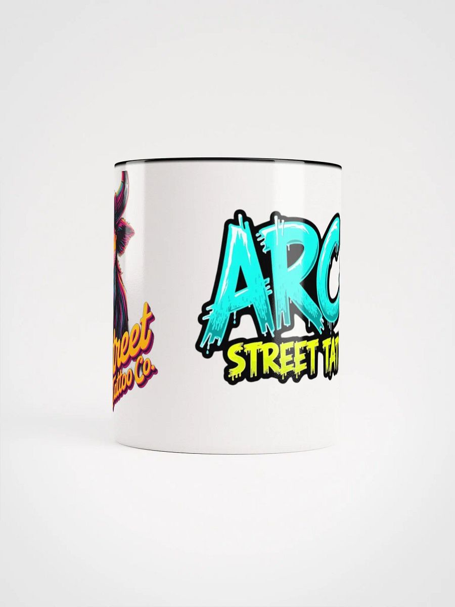 arch street tattoo Bison Vibes Ceramic Mug product image (5)