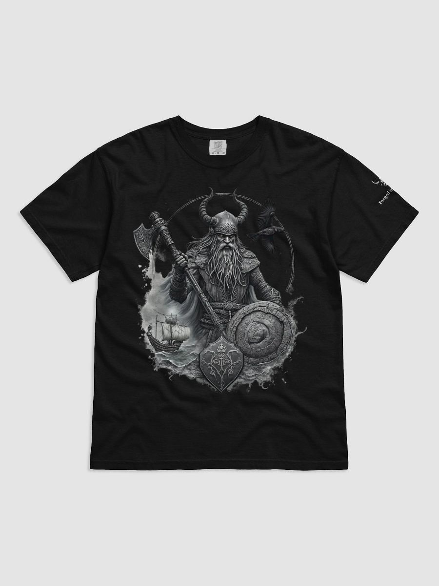 Warden of the Fjords – Forged In Valhalla Viking Guardian T-Shirt product image (4)
