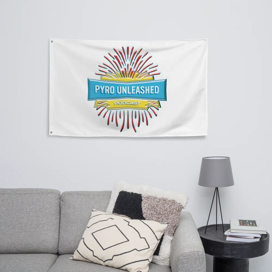 Pyro Unleashed Podcast Flag product image (8)