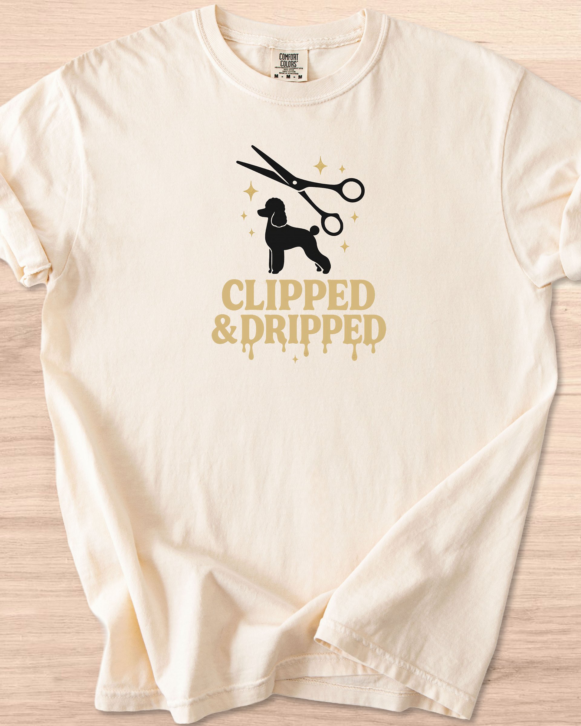 Clipped & Dripped (Poodle) Tee product image (39)