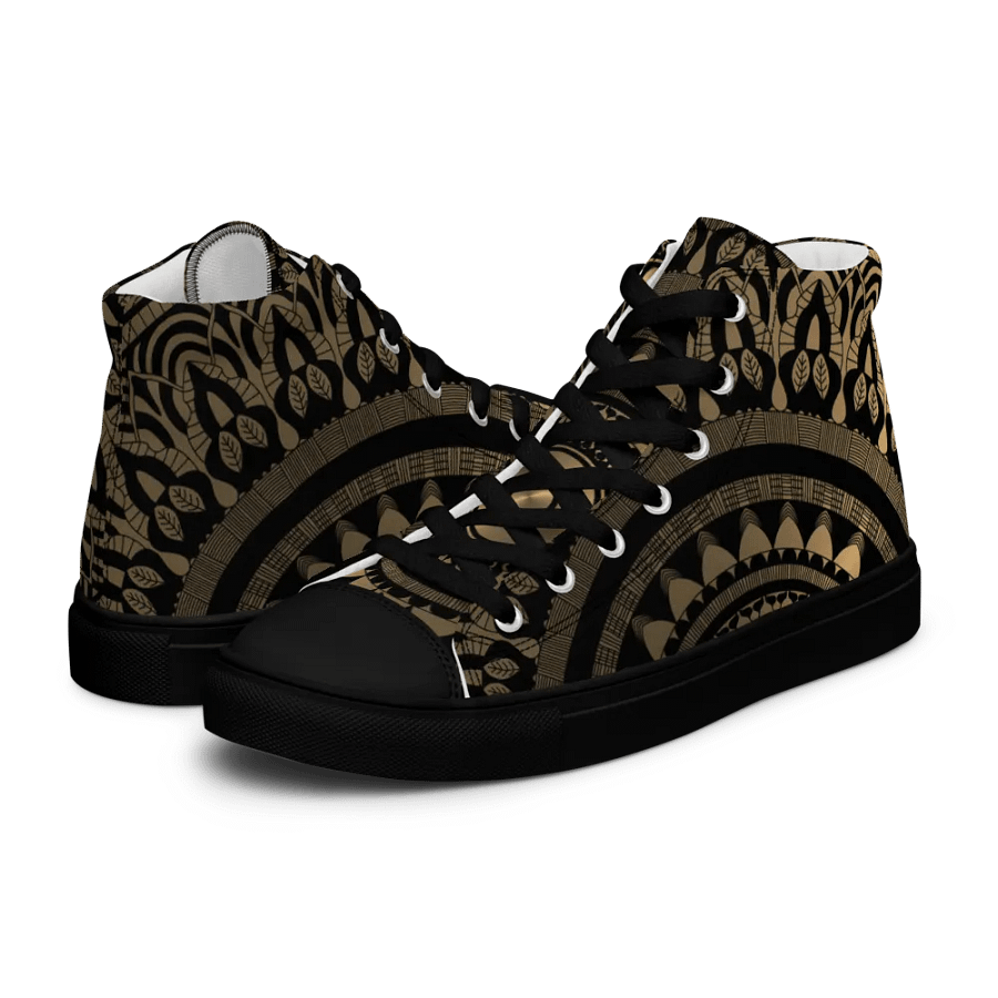 Mystic Mandala Men's High Tops product image (10)