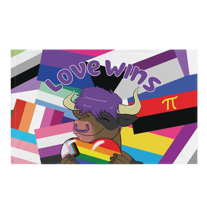 "Love Wins" Flag product image (1)