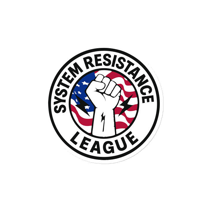 System Resistance League Emblem Die-Cut Magnets product image (2)