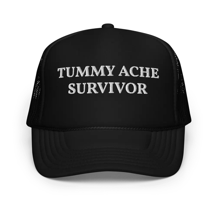 Tummy Ache Survivor - Embroidered Trucker Hat Cap product image (1)