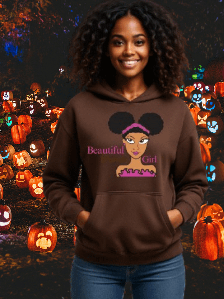Beautiful Brown Girl Caramel Hoodie product image (1)