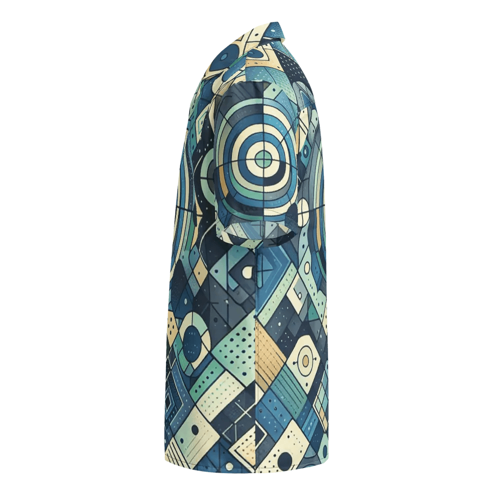 Symmetry Waves Hawaiian Shirt product image (11)