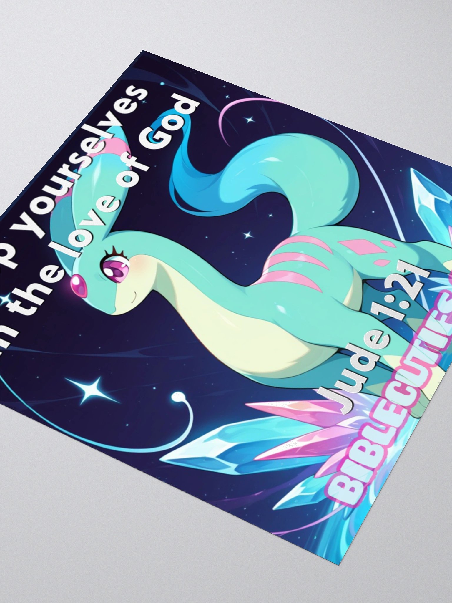 Bible Cuties Sam - Keep yourselves in the love of God Sticker product image (5)
