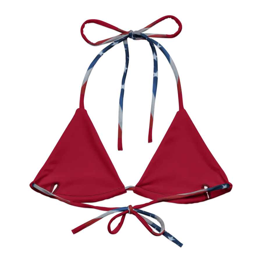 Fatherly Inspiration All-Over Bikini Top product image (2)