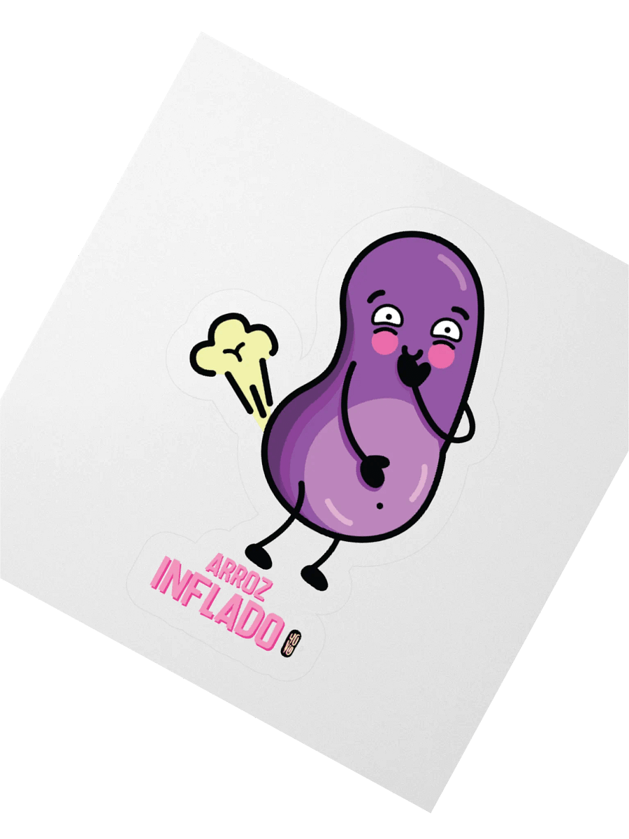 Arroz Inflado - Sticker (Kiss Cut) product image (2)