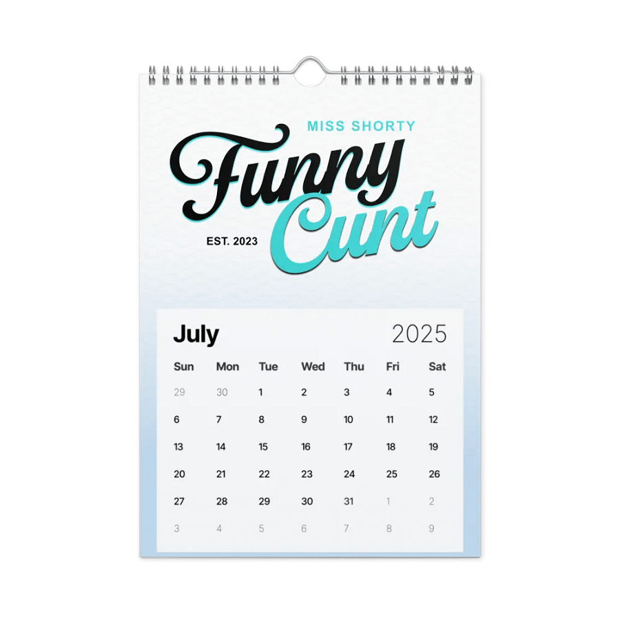 The Shorty Calendar filled with Everything Miss Shorty! product image (8)