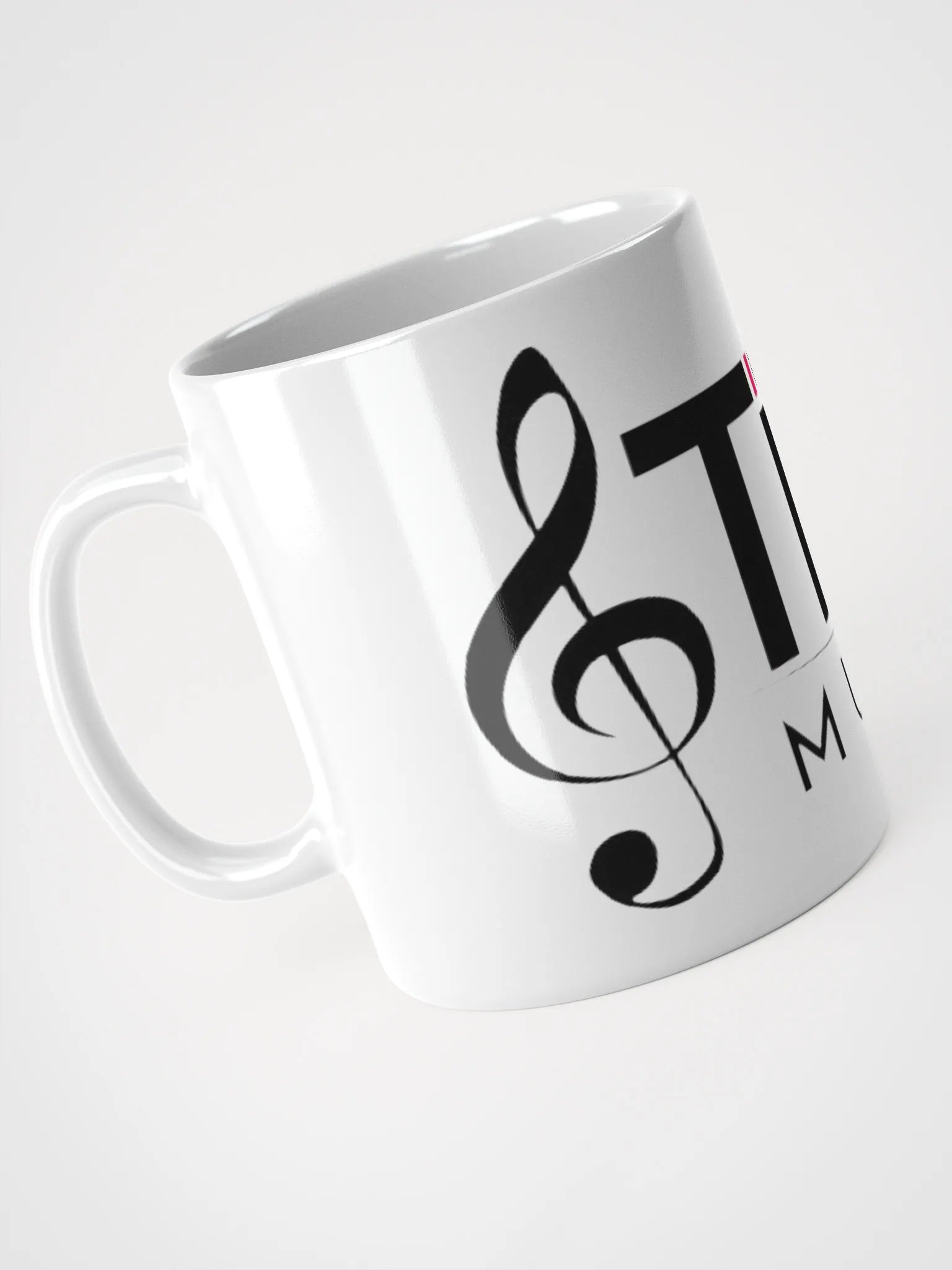 TDS Music White Glossy Ceramic Mug - Dishwasher & Microwave Safe - 11oz, 15oz, 20oz product image (3)