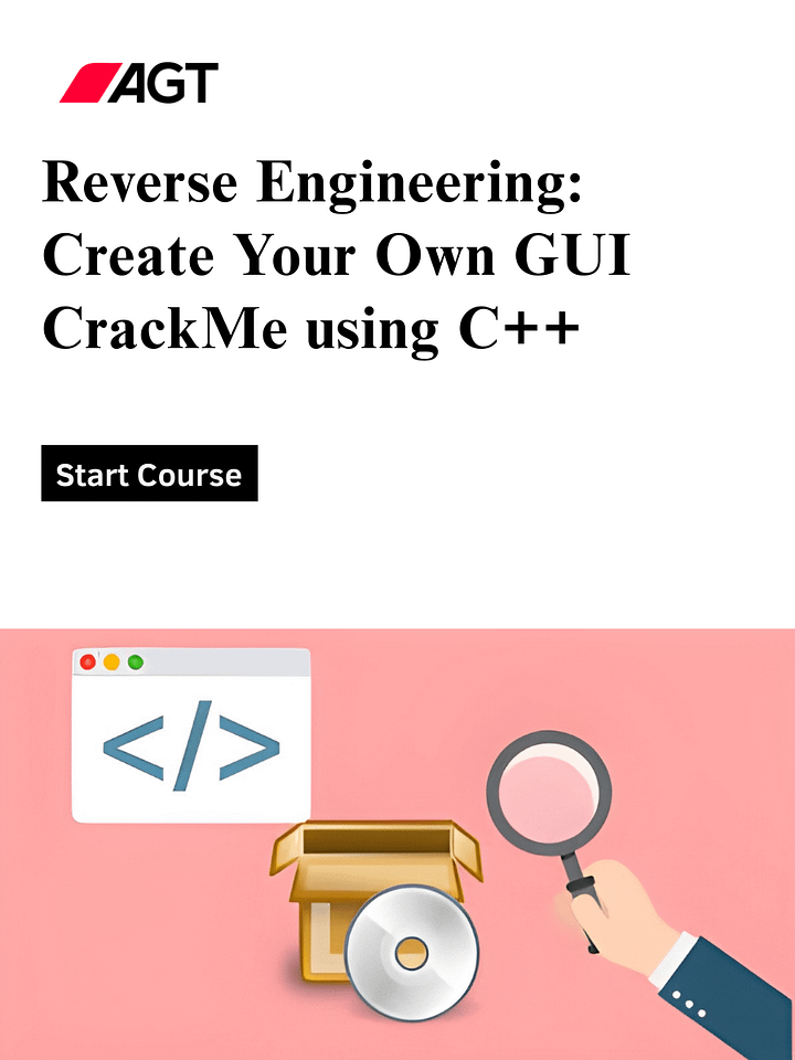 Reverse Engineering: Create Your Own GUI CrackMe using C++ product image (1)