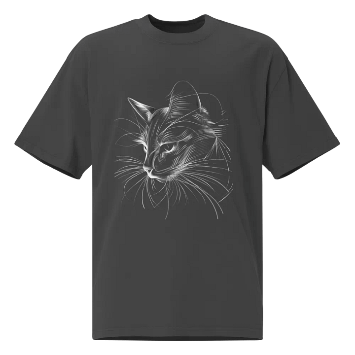Whiskered Cat T-Shirt product image (1)