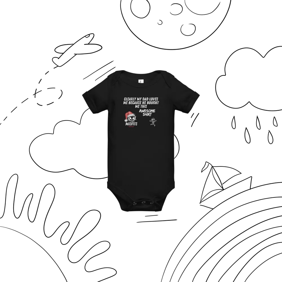 Misfits - Baby Dad Onesie product image (6)