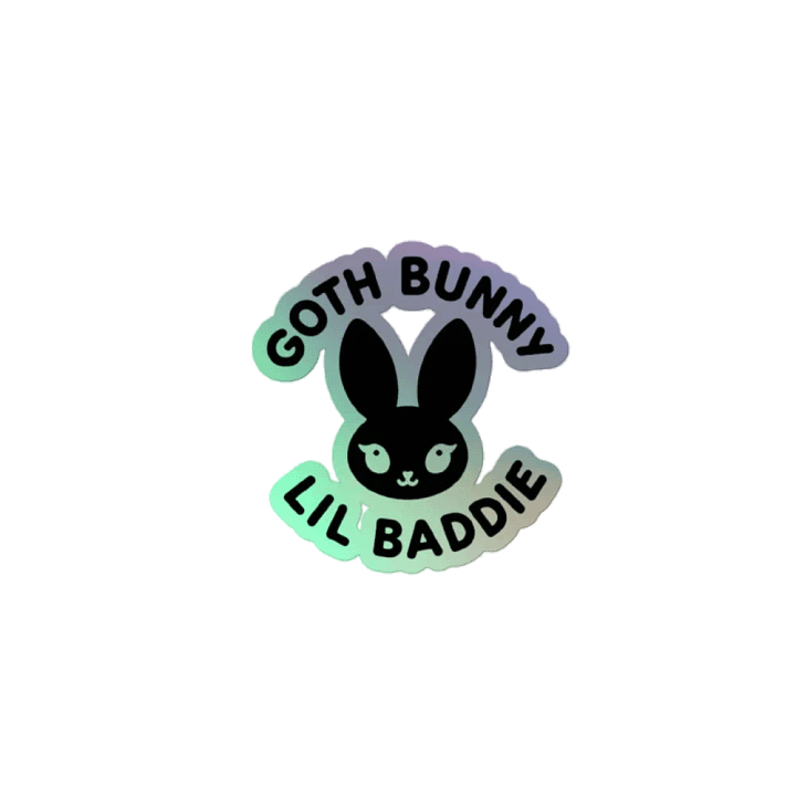 Goth Bunny Sticker product image (2)