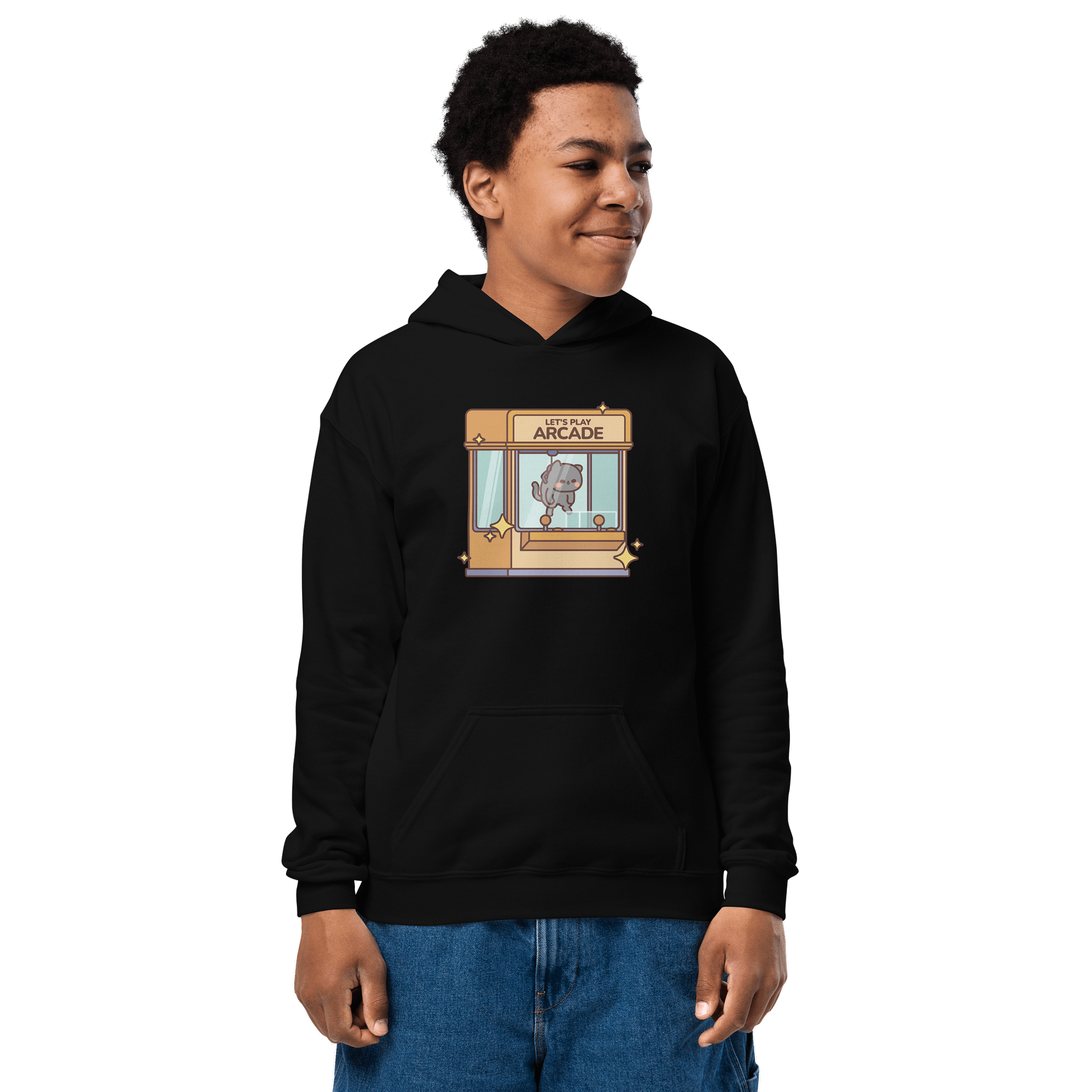 LPA Claw Machine Cat Youth Hoodie product image (1)